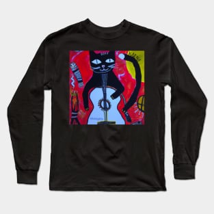 Karma is a cat Midnights Long Sleeve T-Shirt